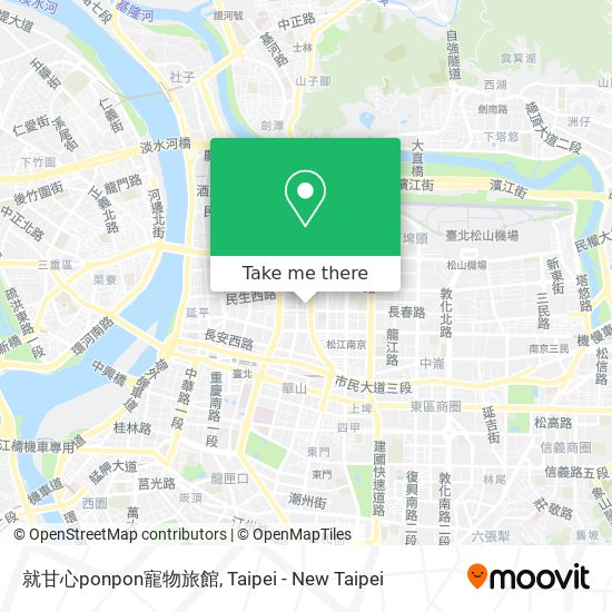 就甘心ponpon寵物旅館 map