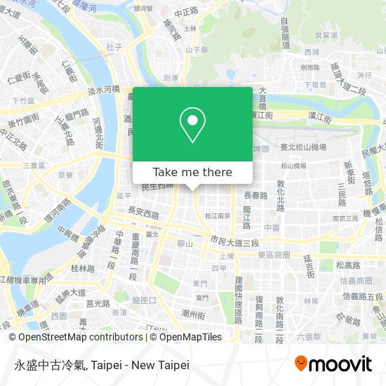 永盛中古冷氣 map