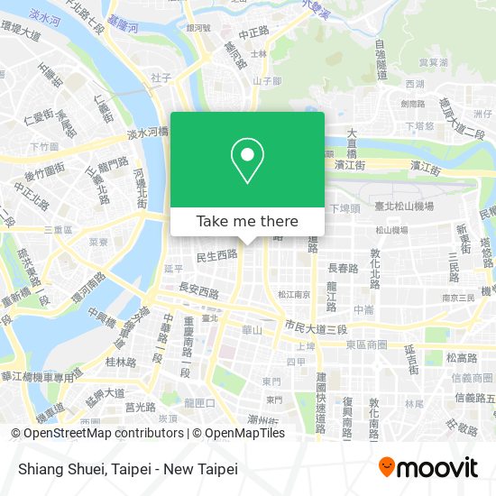 Shiang Shuei地圖