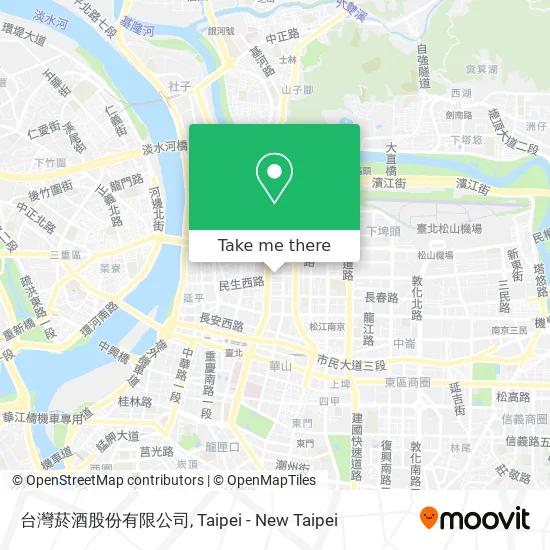 台灣菸酒股份有限公司 map