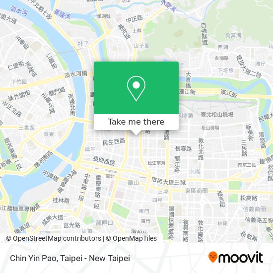 Chin Yin Pao map