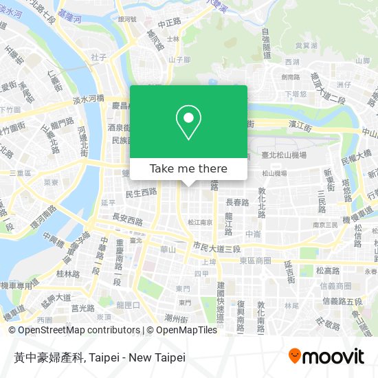 黃中豪婦產科 map