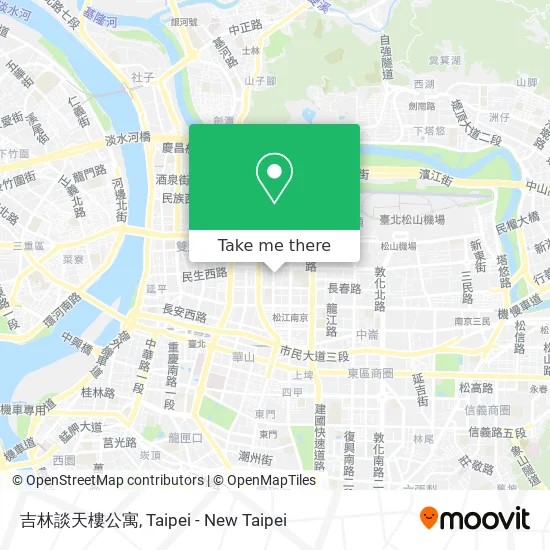 吉林談天樓公寓 map
