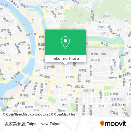 友家美食店 map