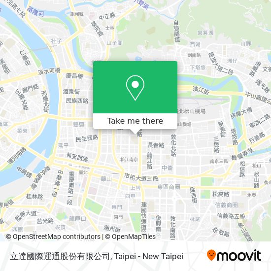 立達國際運通股份有限公司 map