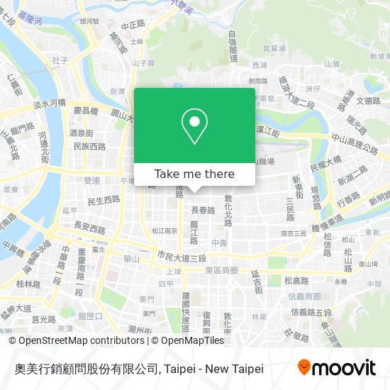 奧美行銷顧問股份有限公司 map