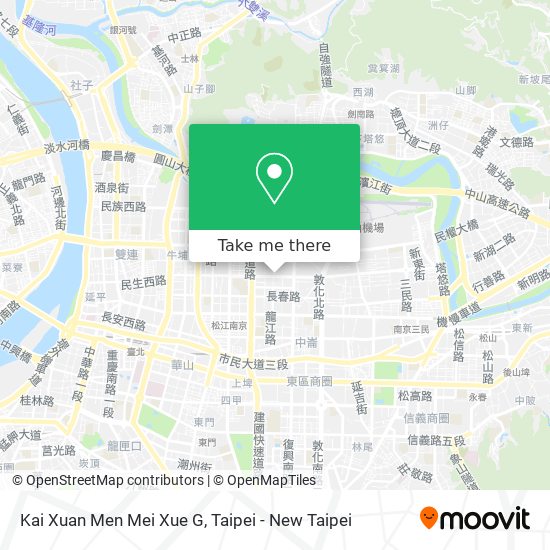 Kai Xuan Men Mei Xue G map