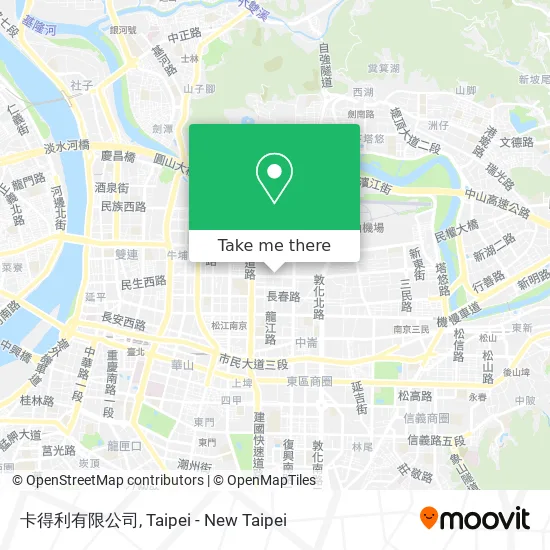 卡得利有限公司 map