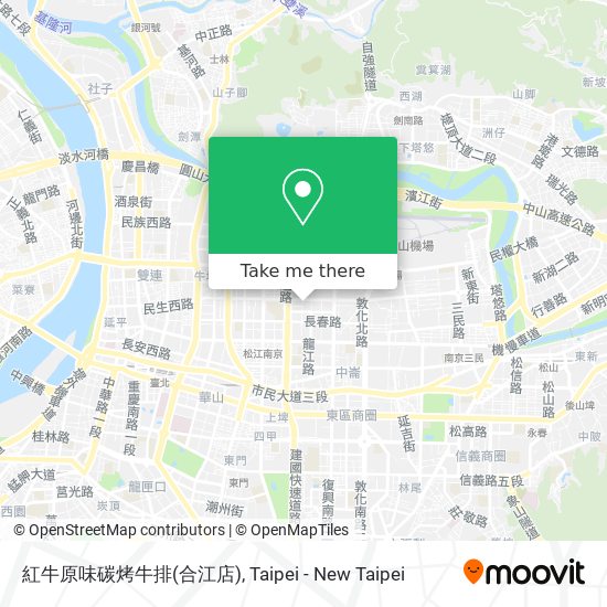 紅牛原味碳烤牛排(合江店) map