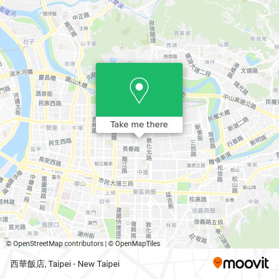 西華飯店 map