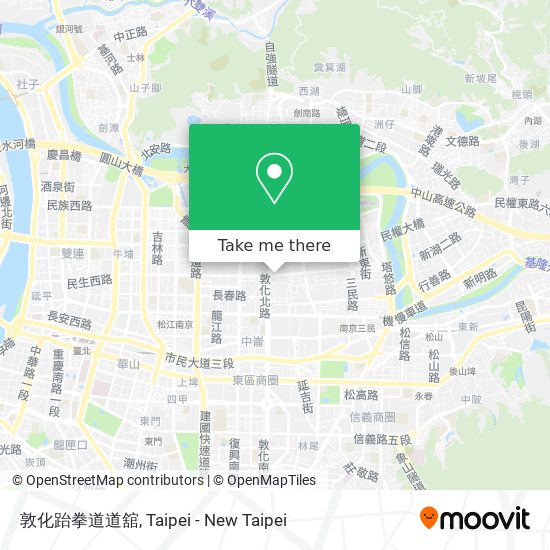 敦化跆拳道道舘 map