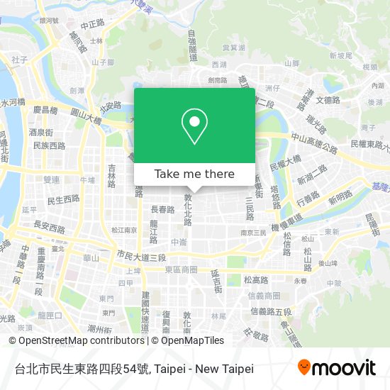 台北市民生東路四段54號 map