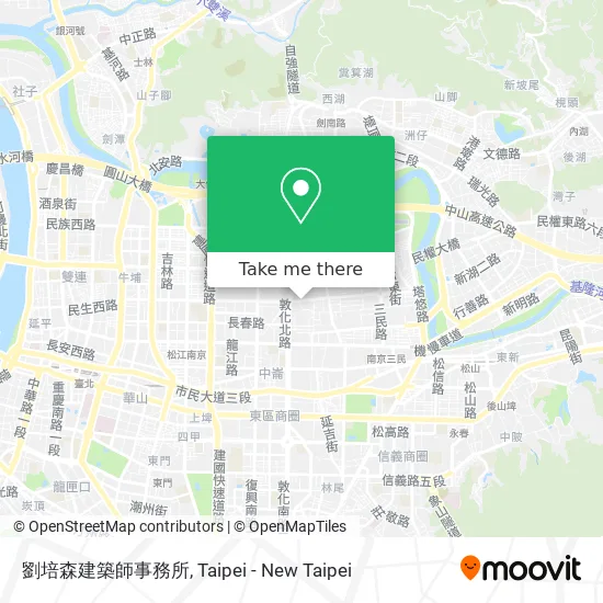 劉培森建築師事務所地圖