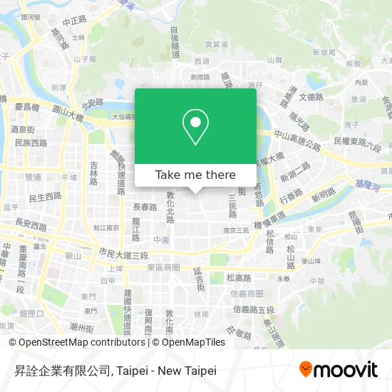昇詮企業有限公司 map