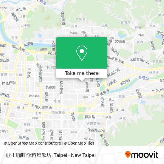 歌王咖啡飲料餐飲坊 map