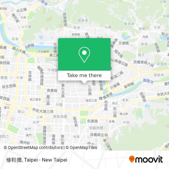 修鞋攤 map