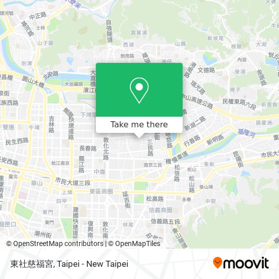 東社慈福宮地圖