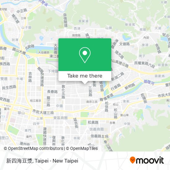 新四海豆漿 map