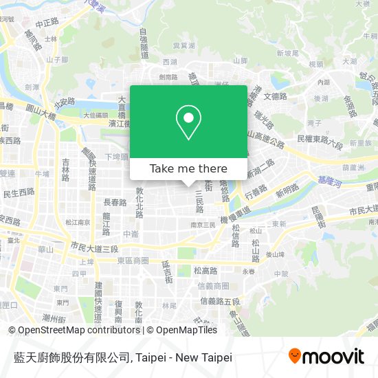 藍天廚飾股份有限公司 map