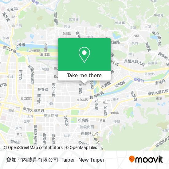 寶加室內裝具有限公司 map