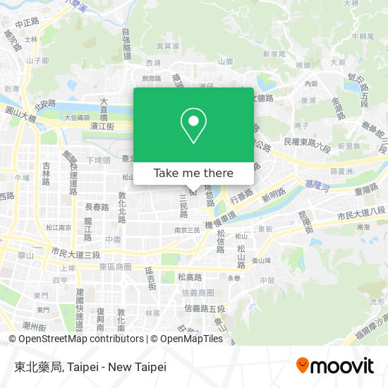 東北藥局 map