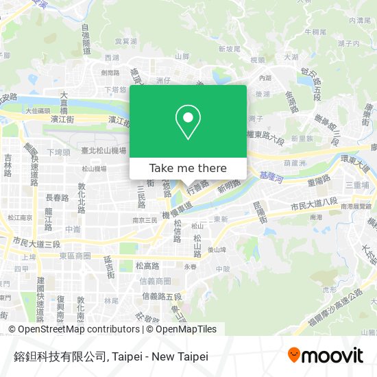 鎔鉭科技有限公司 map