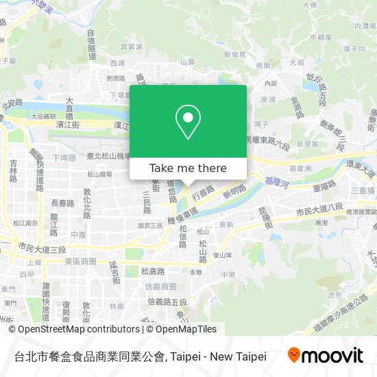 台北市餐盒食品商業同業公會 map