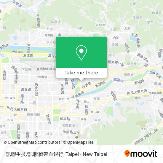 訊聯生技/訊聯臍帶血銀行 map