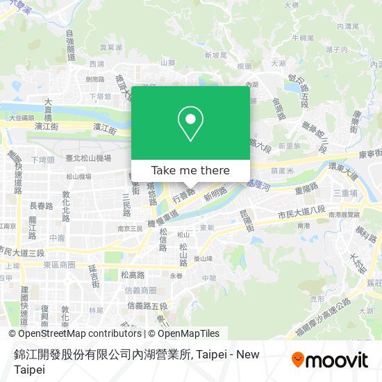 錦江開發股份有限公司內湖營業所 map