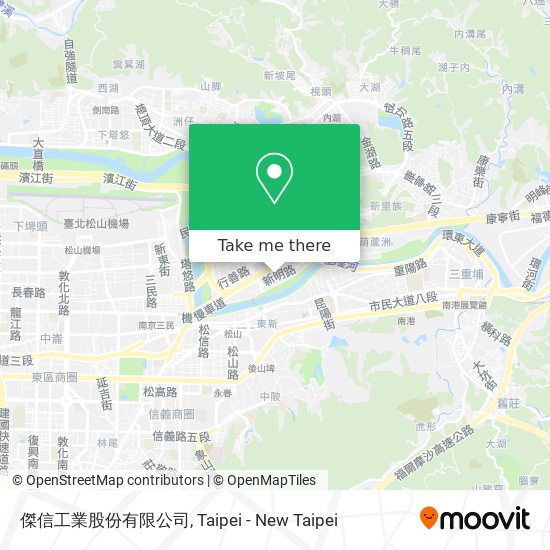 傑信工業股份有限公司 map