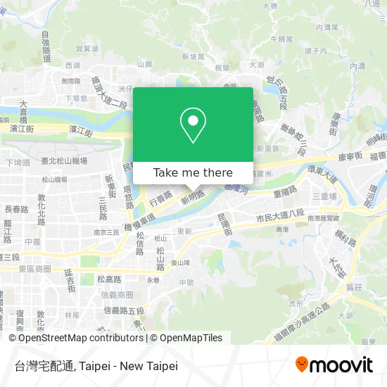 台灣宅配通地圖