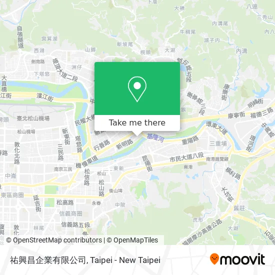 祐興昌企業有限公司 map