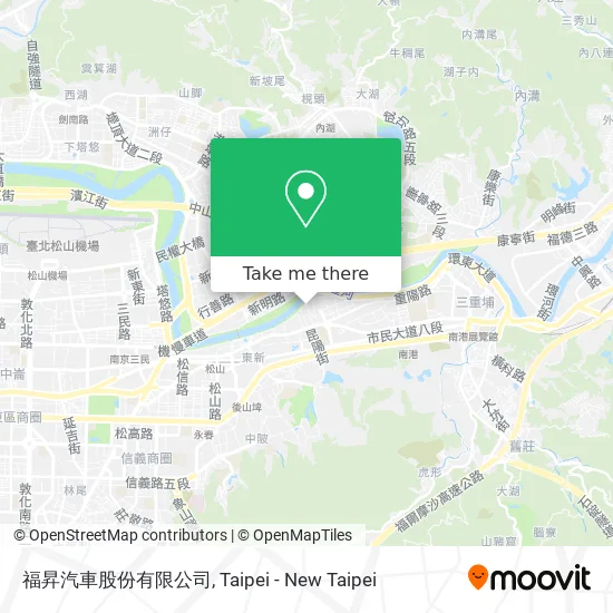 福昇汽車股份有限公司 map
