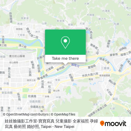 娃娃臉攝影工作室-寶寶寫真 兒童攝影 全家福照 孕婦寫真 藝術照 婚紗照地圖