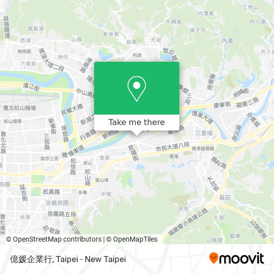 億媛企業行 map