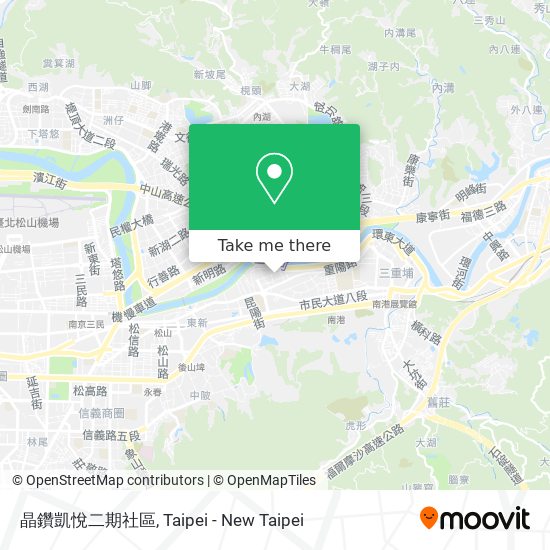 晶鑽凱悅二期社區 map