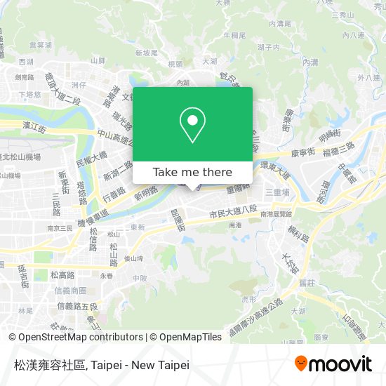 松漢雍容社區 map