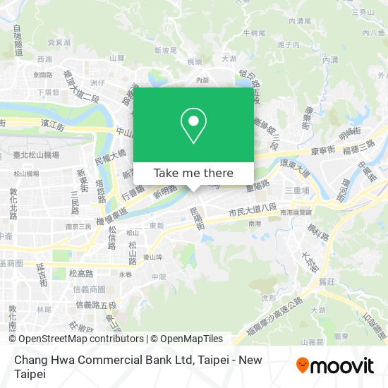 Chang Hwa Commercial Bank Ltd map