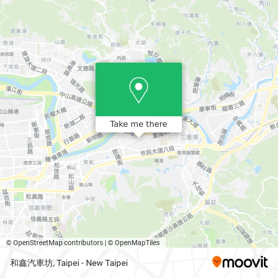 和鑫汽車坊地圖