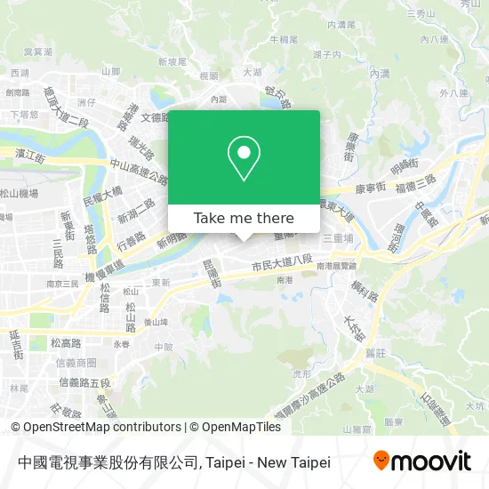 中國電視事業股份有限公司 map