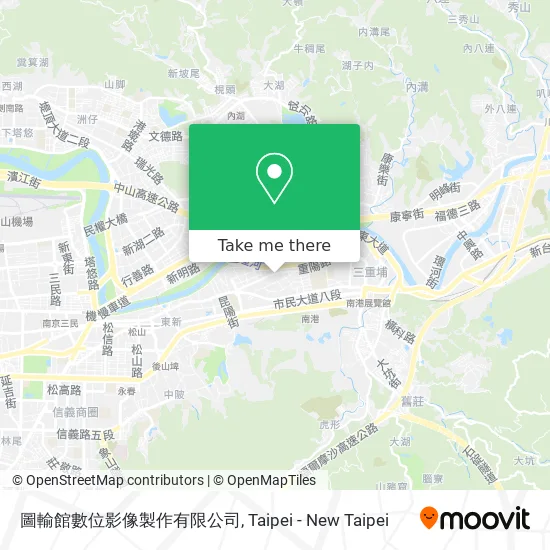 圖輸館數位影像製作有限公司地圖