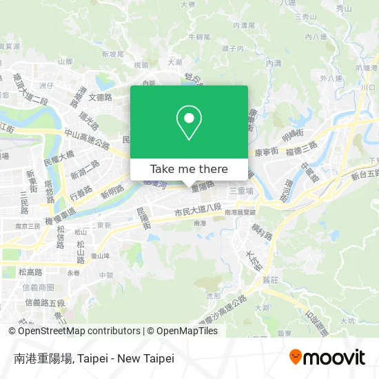南港重陽場 map