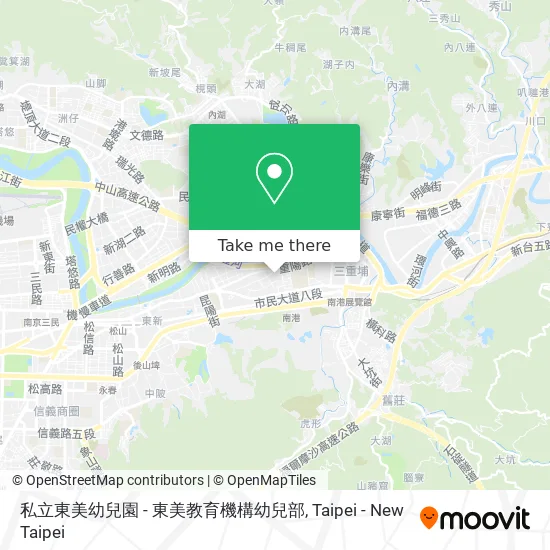 私立東美幼兒園 - 東美教育機構幼兒部地圖