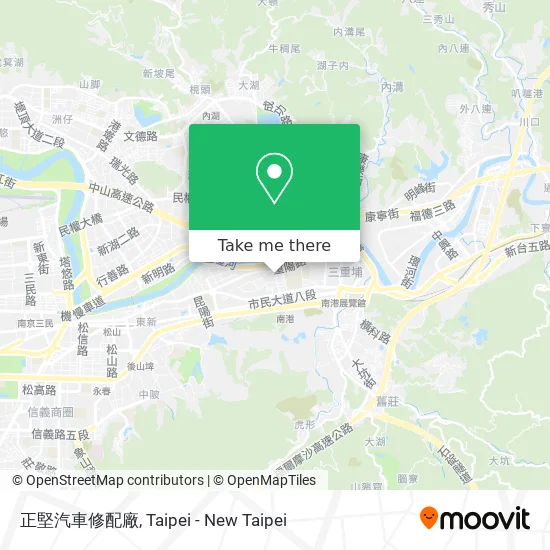 正堅汽車修配廠地圖