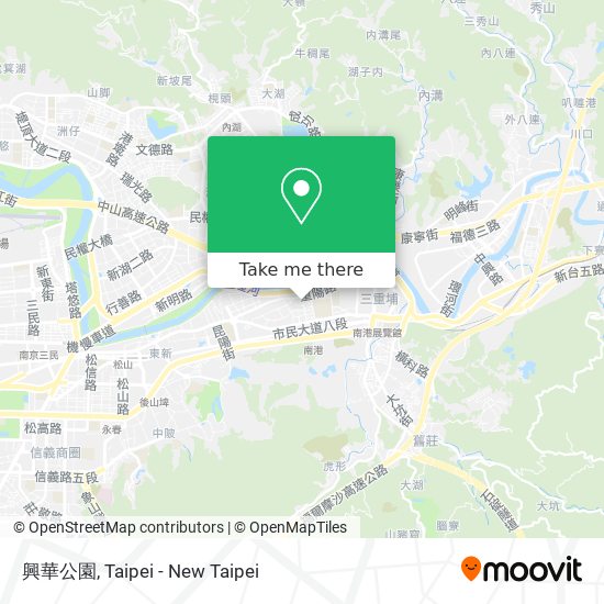 興華公園 map
