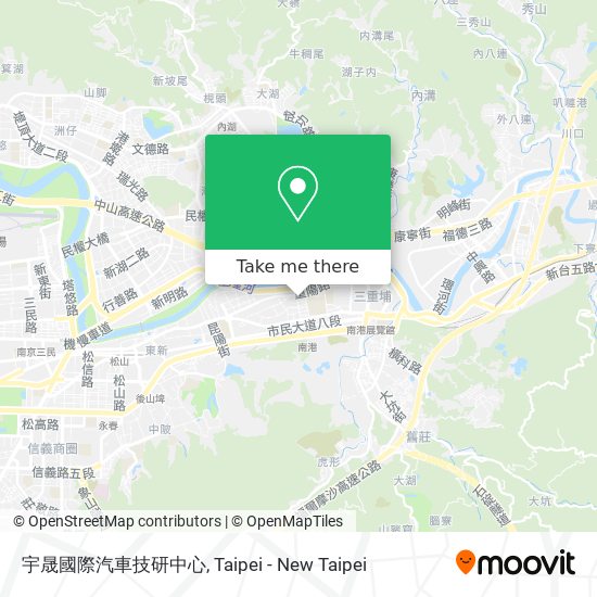 宇晟國際汽車技研中心 map