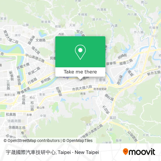 宇晟國際汽車技研中心 map