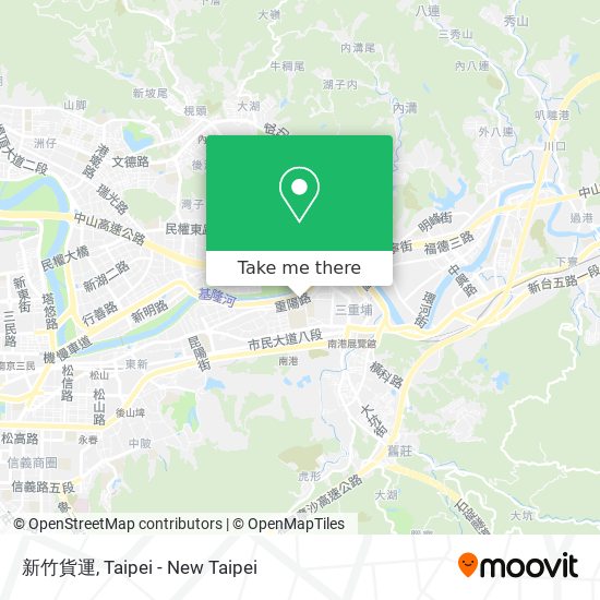 新竹貨運地圖