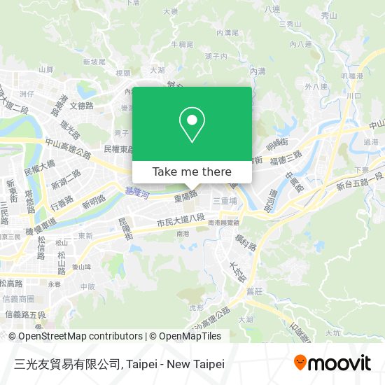 三光友貿易有限公司 map