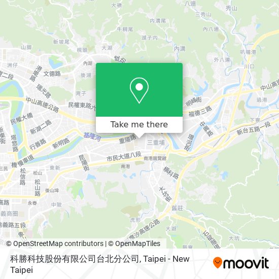 科勝科技股份有限公司台北分公司 map